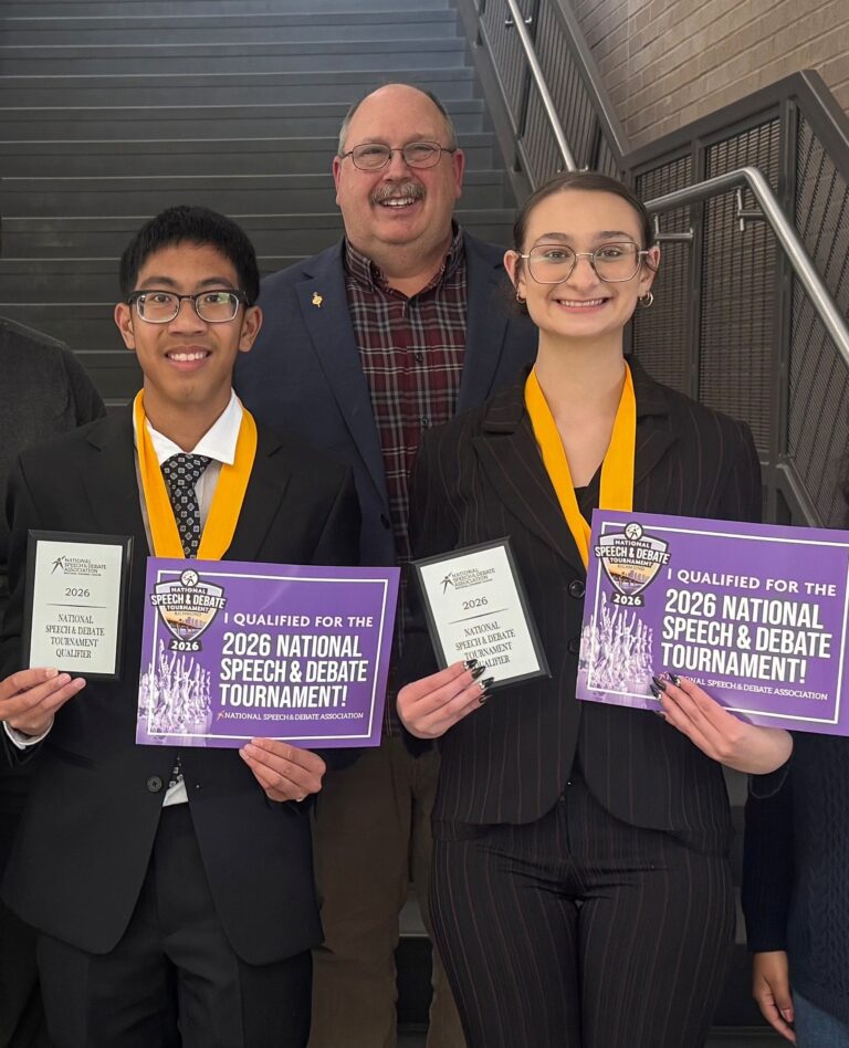 GCHS forensics students qualify for national tournament