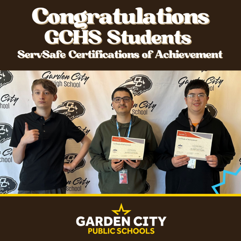 GCHS students earn ServSafe certificates