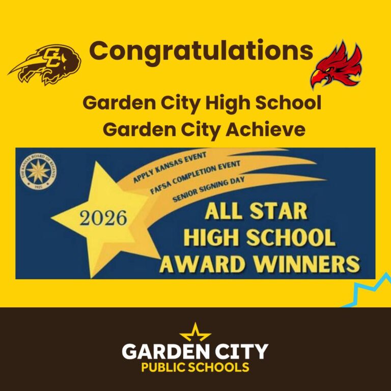 Garden City schools named 2026 All Stars