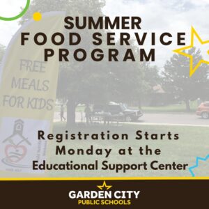 Registration open now for Garden City Public Schools summer food program