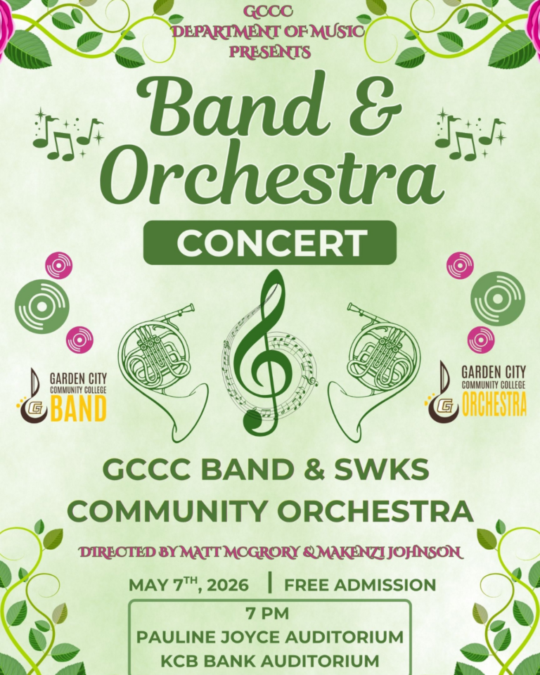 GCCC Music Department to host band and orchestra concert on May 7