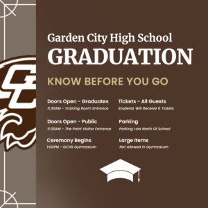 Garden City High School graduation scheduled