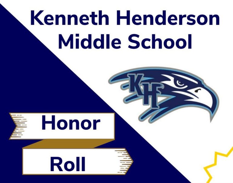 Kenneth Henderson Middle School spring honor roll