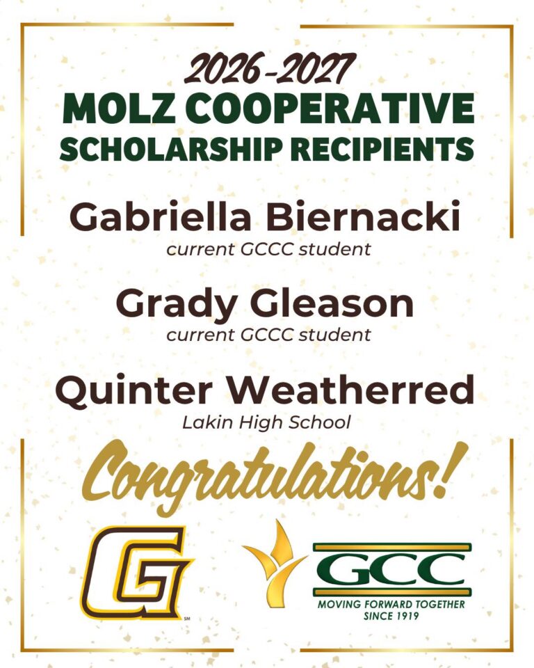 Three area students receive Molz scholarship