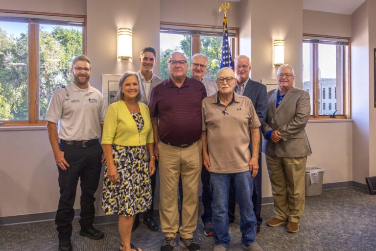Finney County recognizes Bob Prewitt for his decades of EMS service with facility naming
