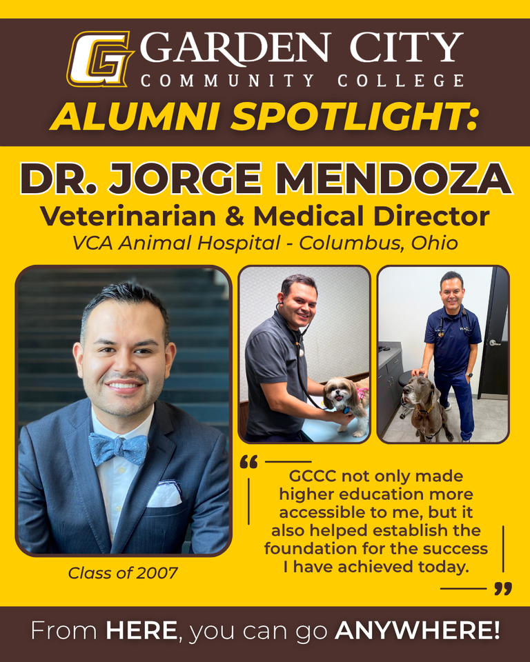 GCCC Alumni Spotlight: Dr. Jorge Eduardo Mendoza