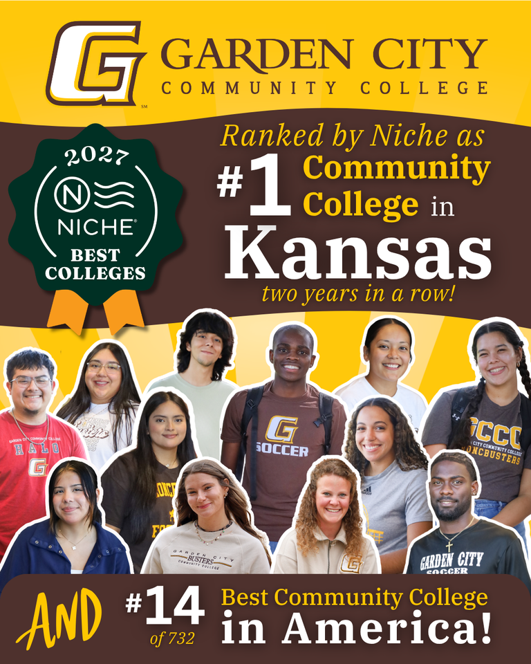 GCCC ranked Best Community College by Niche