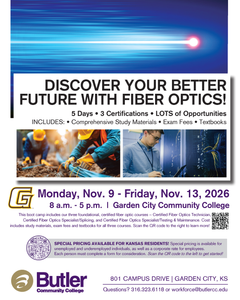 GCCC to host certified fiber optics technician boot camp