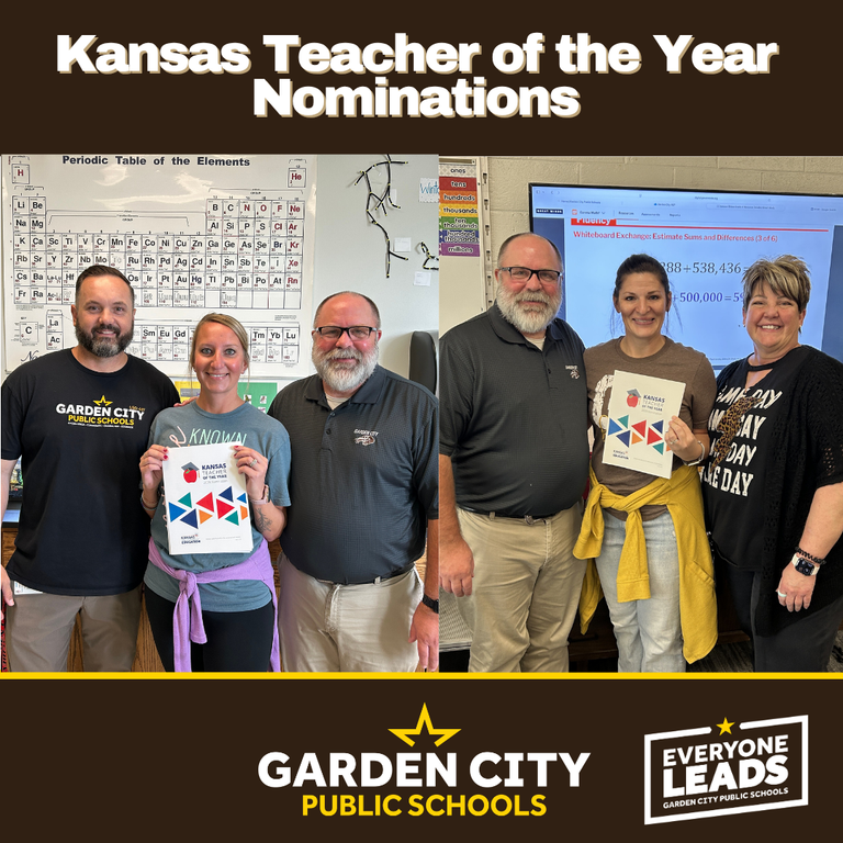 Garden City teachers nominated for Kansas Teacher of the Year